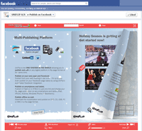 Create and publish paperless flip page publications...