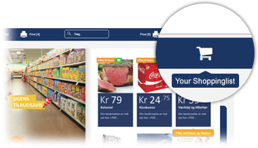 Create online sales with an integrated web shop
