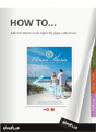 How to make a digital flip page publication