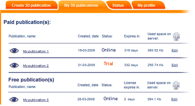 Log in to your account and see the status tab to recieve information about the current status for the publication.