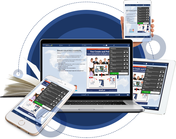 Publish Flip Page catalogs everywhere on PC, Mac, Tablet and mobile