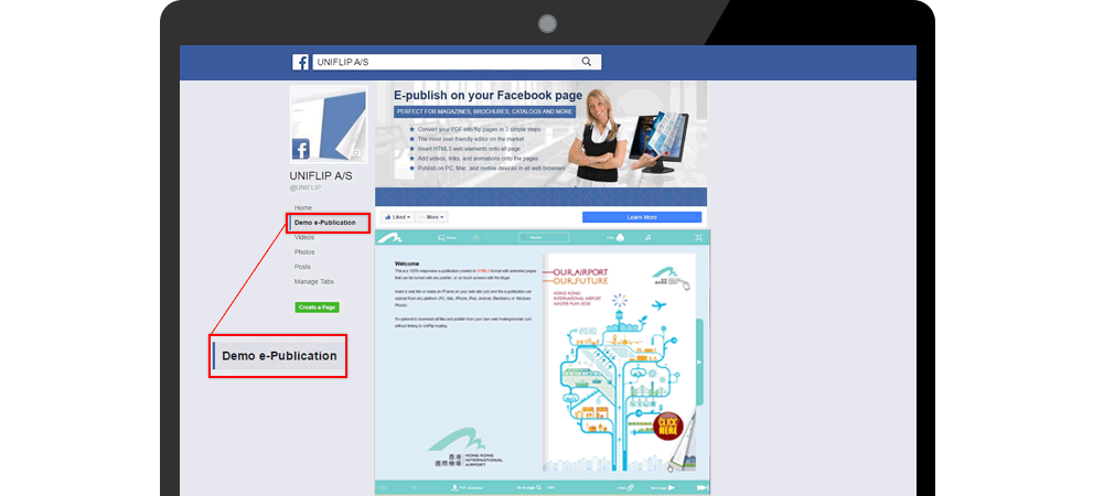 For online visitors profile facebook Top 7