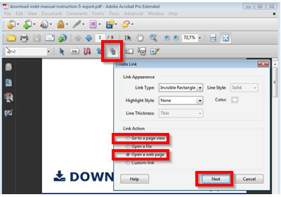 Use the link tool in your text editor software