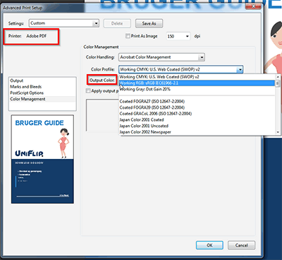 Changing to RGB always reduce PDF file size significantly